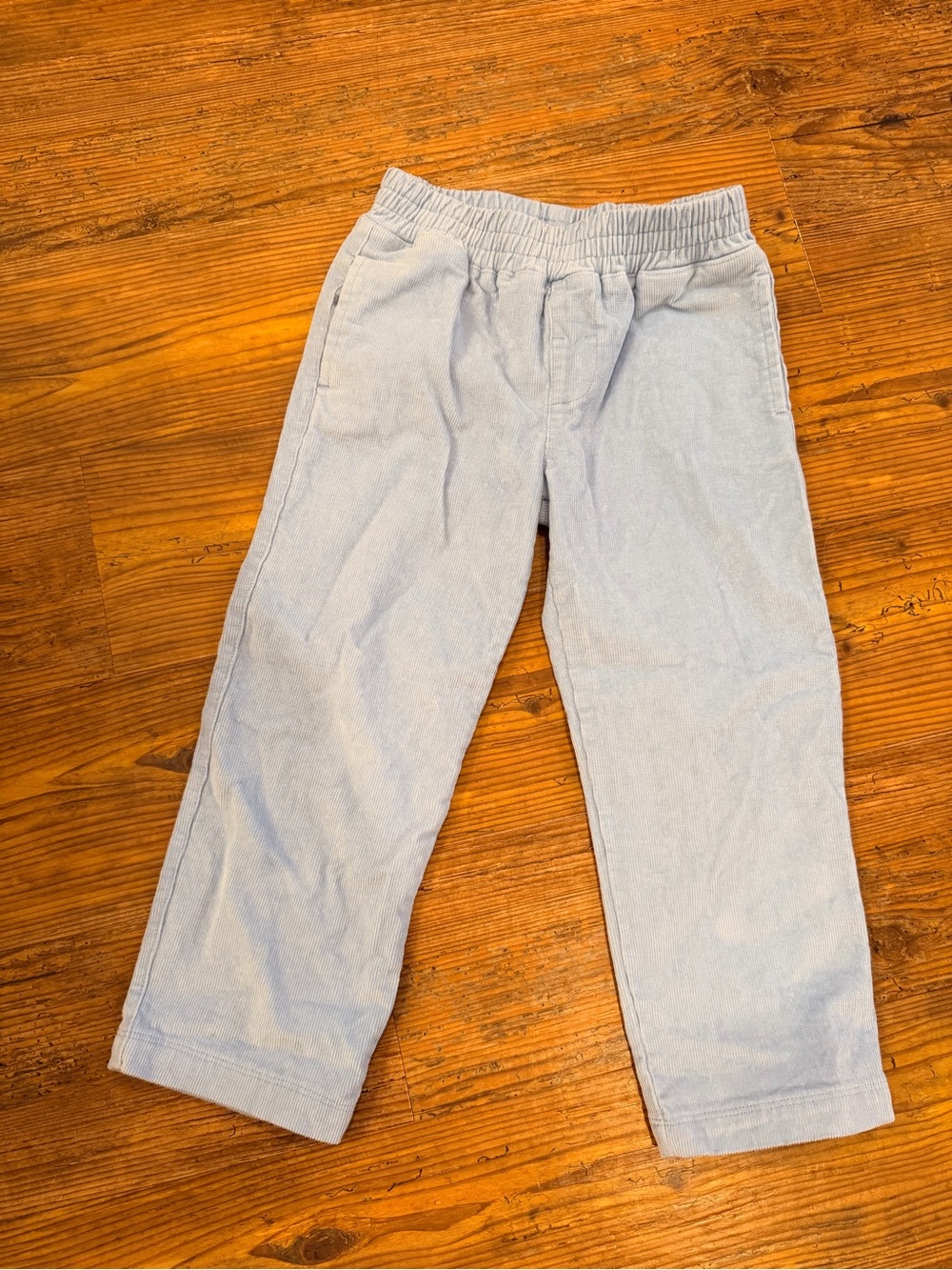 The Beaufort Bonnet Company Light Blue Corduroy Pull-On Pants